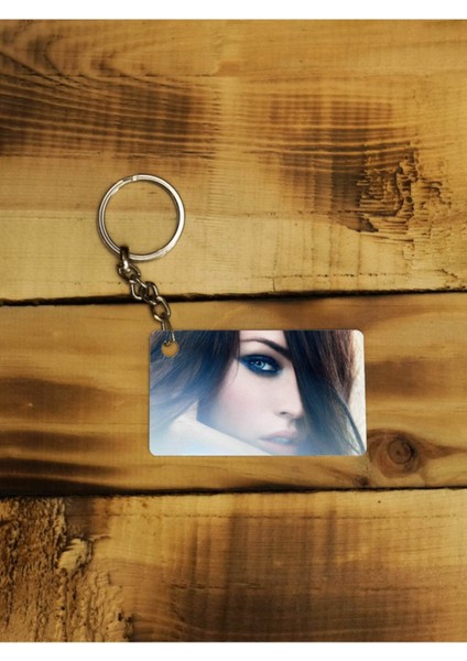 Elite Megan Fox En Güzel Kadın Ince Metal Anahtarlık 1 Adet