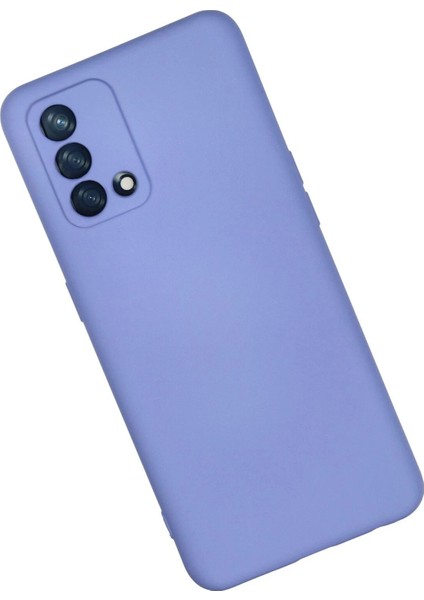 Newface Oppo A74 4g Kılıf Nano Içi Kadife Silikon - Lila fiyatları