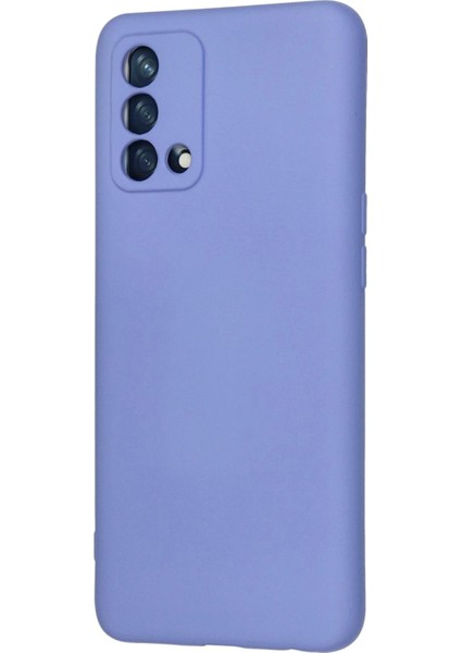 Newface Oppo A74 4g Kılıf Nano Içi Kadife Silikon - Lila modelleri