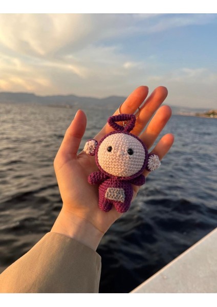 Elite Teletubbies Tinky Winky Anahtarlık, Çanta Charmı 1 Adet