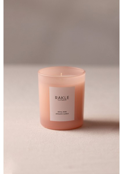 Elite Basic Soft Royal Rose Kokulu Mum Pembe 120 gr 1 Adet