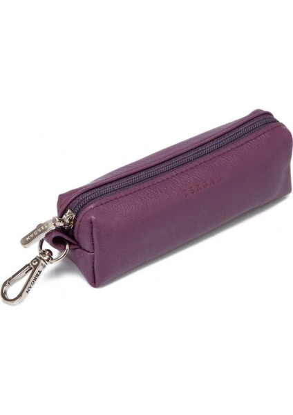 Elite Mor Hakiki Deri Unisex Anahtarlık - S1AN00000217-A89 1 Adet