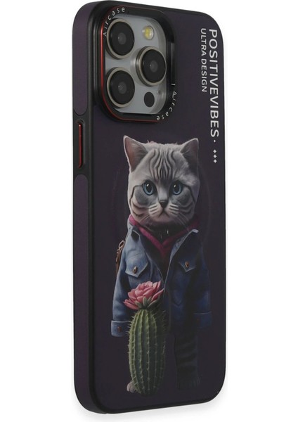 Joko iPhone 14 Pro Max Fun Magsafe Kapak - Derin Mor
