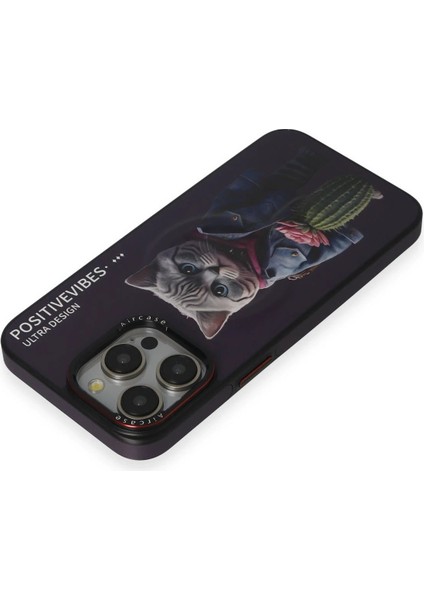 Joko iPhone 14 Pro Max Fun Magsafe Kapak - Derin Mor