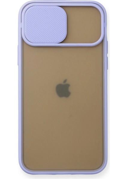 Newface iPhone 11 Pro Kılıf Palm Buzlu Kamera Sürgülü Silikon - Lila fiyatları