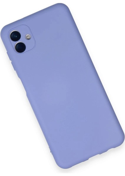 Newface Samsung Galaxy A04 Kılıf Nano Içi Kadife Silikon - Lila modelleri