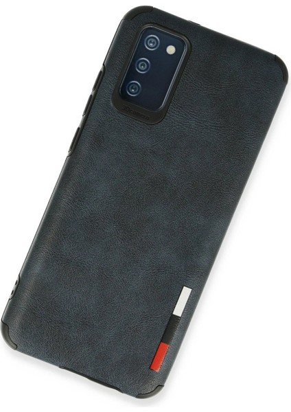 Newface Samsung Galaxy A02S Kılıf Loop Deri Silikon - Lacivert fiyatları