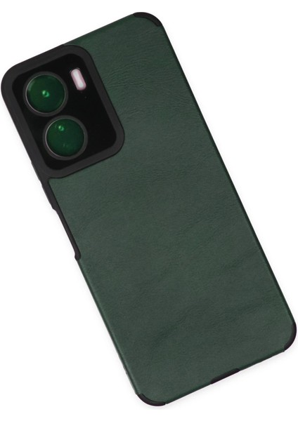 Newface Vivo Y16 Kılıf Loop Deri Silikon - Yeşil modelleri