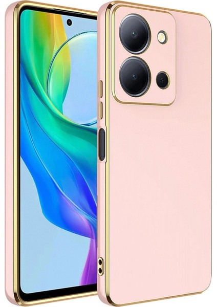Newface Vivo Y36 Kılıf Volet Silikon - Pembe