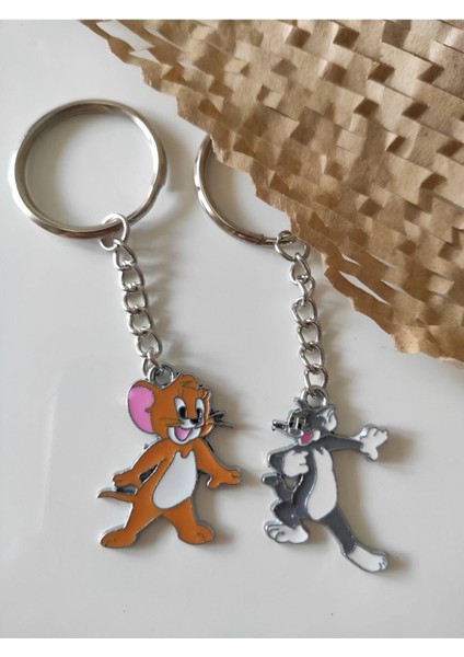 Elite Tom ve Jerry Çift Anahtarlık 1 Adet