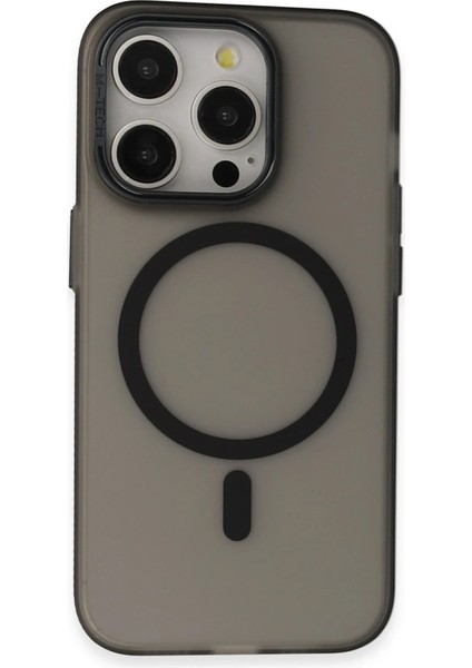 Joko iPhone 14 Pro Max Frost Standlı Magsafe Kapak - Siyah