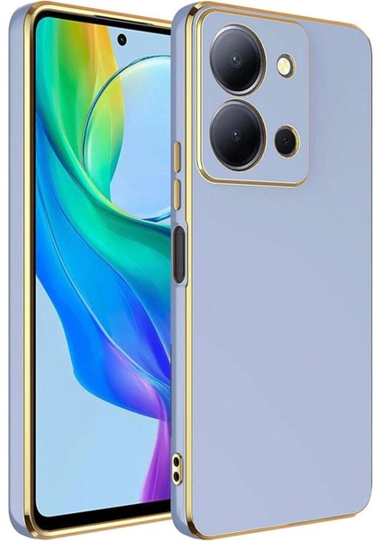 Newface Vivo Y36 Kılıf Volet Silikon - Mavi