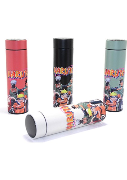 Anime Baskılı Dijital Göstergeli Termos 500 ml Model 3