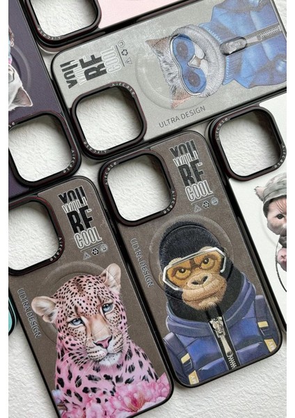 Joko iPhone 14 Pro Max Fun Magsafe Kapak - Lacivert-2