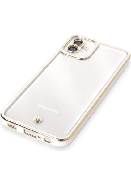 Newface Samsung Galaxy A04E Kılıf Liva Lens Silikon - Beyaz modelleri