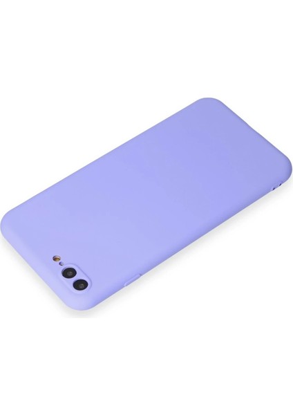 Newface iPhone 7 Plus Kılıf First Silikon - Lila