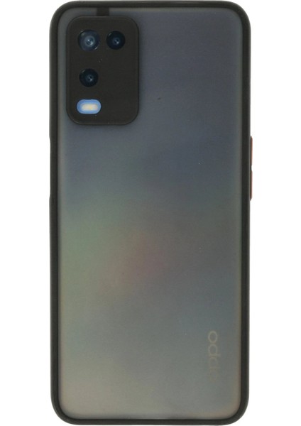 Newface Oppo A54 4g Kılıf Montreal Silikon Kapak - Siyah