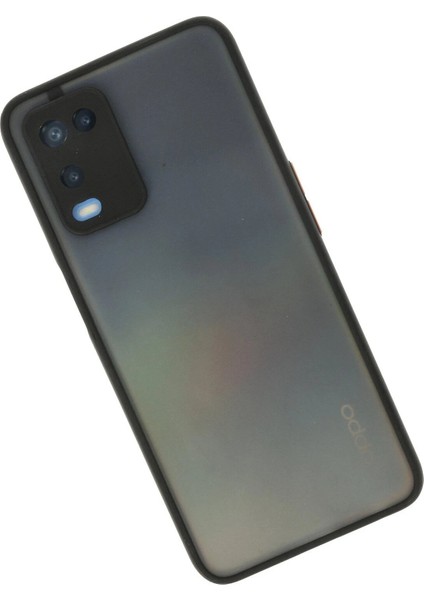 Newface Oppo A54 4g Kılıf Montreal Silikon Kapak - Siyah