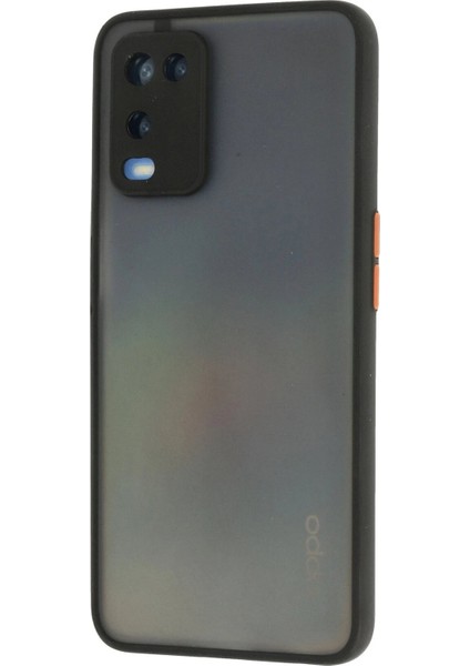 Newface Oppo A54 4g Kılıf Montreal Silikon Kapak - Siyah