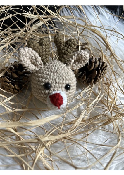 Elite Amigurumi El Yapımı Geyik 1 Adet