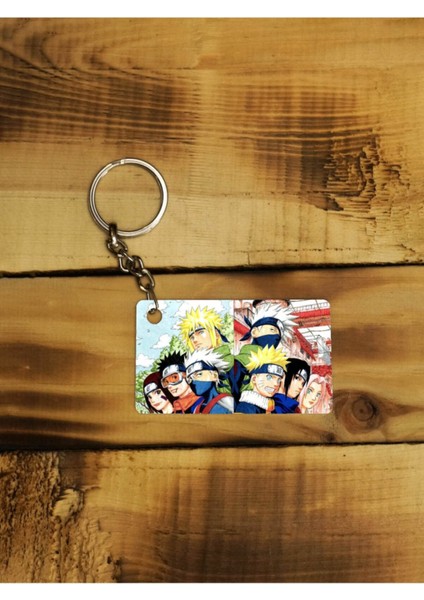 Elite Naruto Anime Dizi Ince Metal Anahtarlık 1 Adet