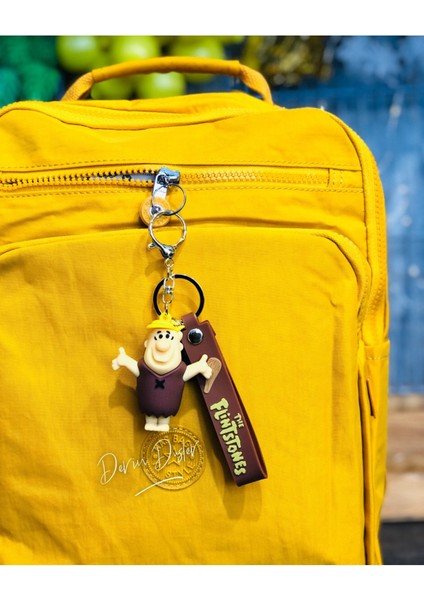 Elite The Flintstones Taş Devri Barni Moloztaş Anahtarlık Çanta Aksesuarı 1 Adet