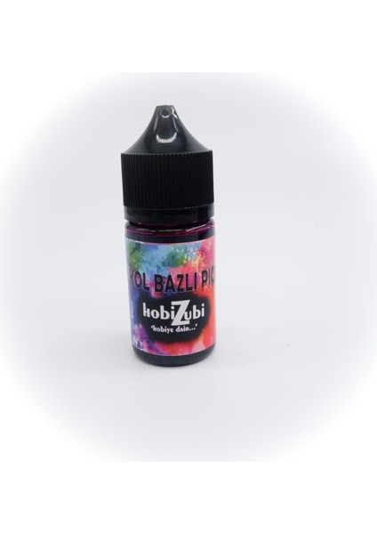 Alkol Bazlı Mürekkep Boya 15 cc - 13 Neon Koyu Pembe