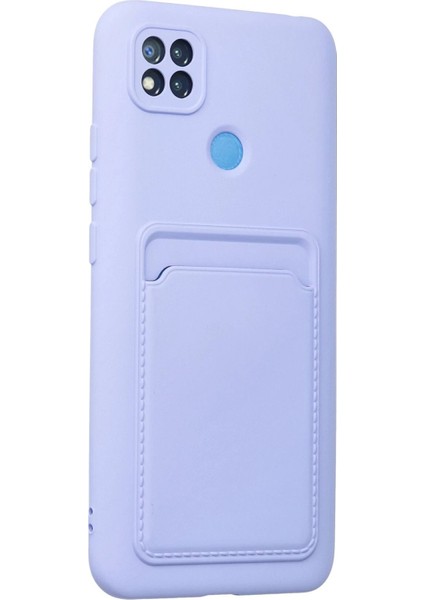Newface Xiaomi Redmi 9c Kılıf Kelvin Kartvizitli Silikon - Lila