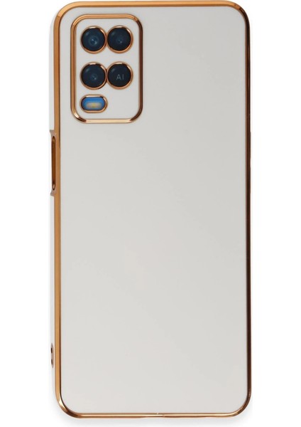 Newface Oppo A54 4g Kılıf Volet Silikon - Beyaz fiyatları
