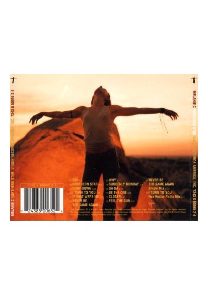 Dikkat CD Melanie C – Northern Star