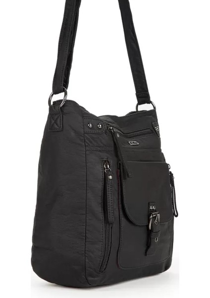 Lüks 16501 Grey Omuz Çantası