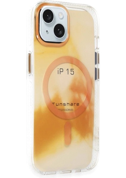 Joko iPhone 15 Phantom Magsafe Kapak - Gold