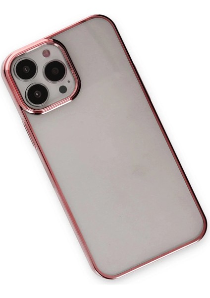Newface iPhone 13 Pro Max Kılıf Element Silikon - Pembe