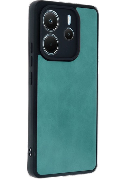 Newface Xiaomi Redmi Note 14 4g Kılıf Aras Deri Kapak - Açık Yeşil modelleri