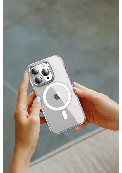 Joko iPhone 16 Pro Crystal Magsafe Kapak - Şeffaf