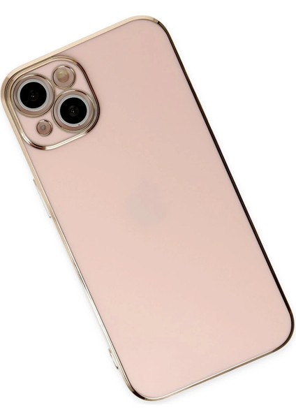 Newface iPhone 14 Kılıf Volet Silikon - Pembe
