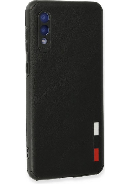 Newface Samsung Galaxy A02 Kılıf Loop Deri Silikon - Siyah modelleri