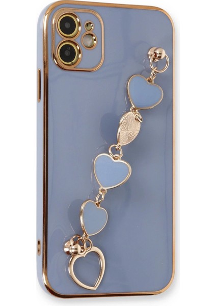 Newface iPhone 12 Kılıf Esila Silikon - Gri