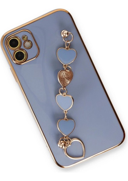 Newface iPhone 12 Kılıf Esila Silikon - Gri
