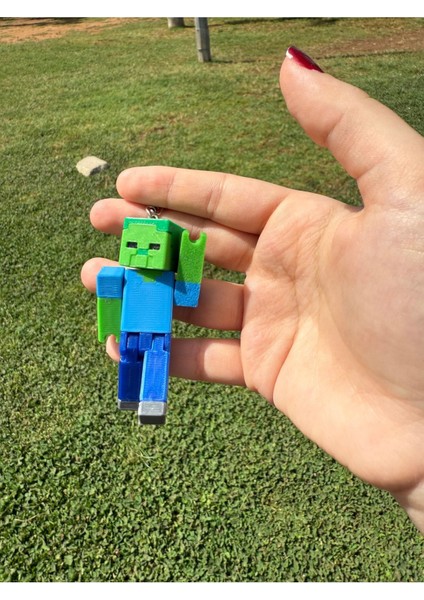 Elite Minecraft Zombi Anahtarlık 1 Adet