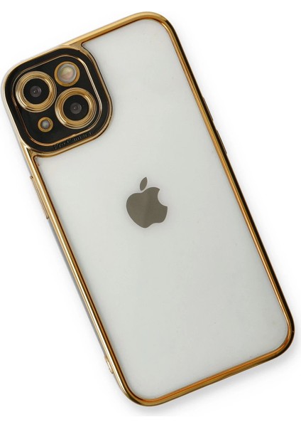 Newface iPhone 13 Kılıf Liva Lens Silikon - Siyah