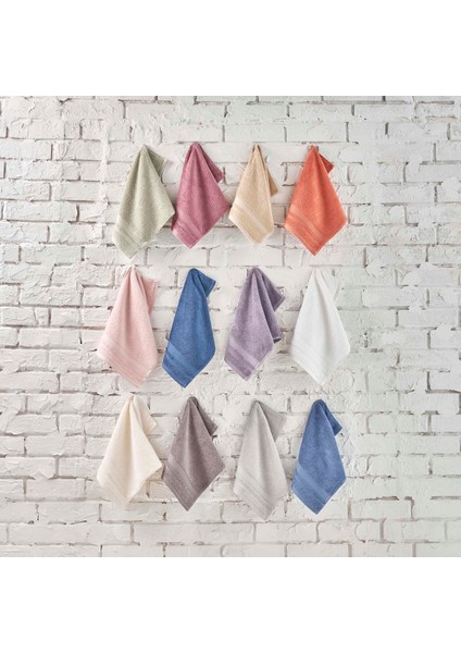 Soft Pamuk 30x45 cm El Havlusu Gri