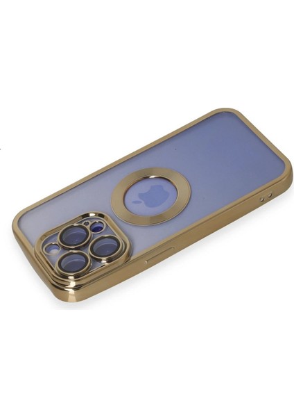 Newface iPhone 15 Pro Kılıf Slot Silikon - Gold modelleri