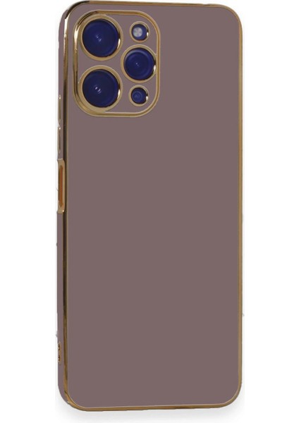 Newface Xiaomi Poco M6 Pro 5g Kılıf Volet Silikon - Mor