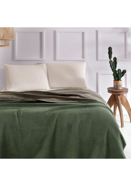 Gloria Tek Kişilik Battaniye Yeşil