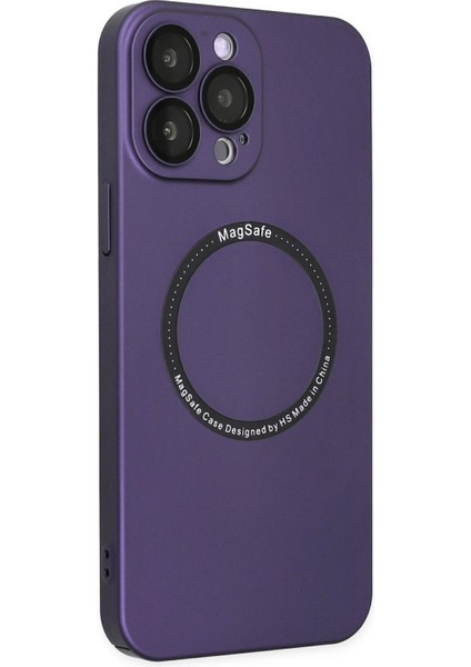 Newface iPhone 14 Pro Kılıf Jack Magneticsafe Lens Silikon - Mor fiyatları