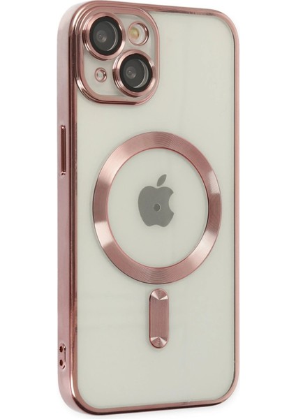 Newface iPhone 14 Plus Kılıf Kross Magneticsafe Kapak - Rose fiyatları