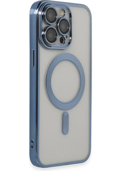 Newface iPhone 14 Pro Max Kılıf Kross Magneticsafe Kapak - Sierra Blue fiyatları