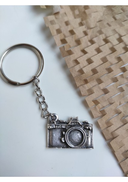 Elite Fotoğraf Makinesi Anahtarlık Metal 1 Adet
