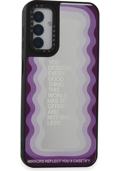 Newface Samsung Galaxy M14 5g Kılıf Mirror Desenli Kapak - Mirror - 5